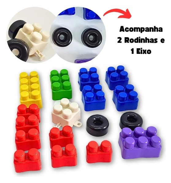 BLOCOS MONTAR LUCTOYS 16P�S